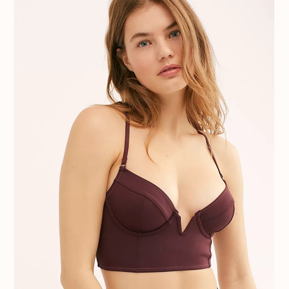 Free People Brianna Longline Underwire Bra